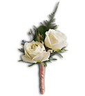 White Tie Boutonniere from Olney's Flowers of Rome in Rome, NY
